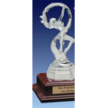 Dancer of Grace Crystal Statue